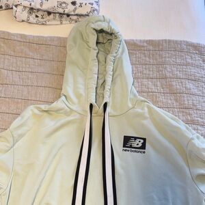 New Balance Kids' Light Green Hoodie Jacket